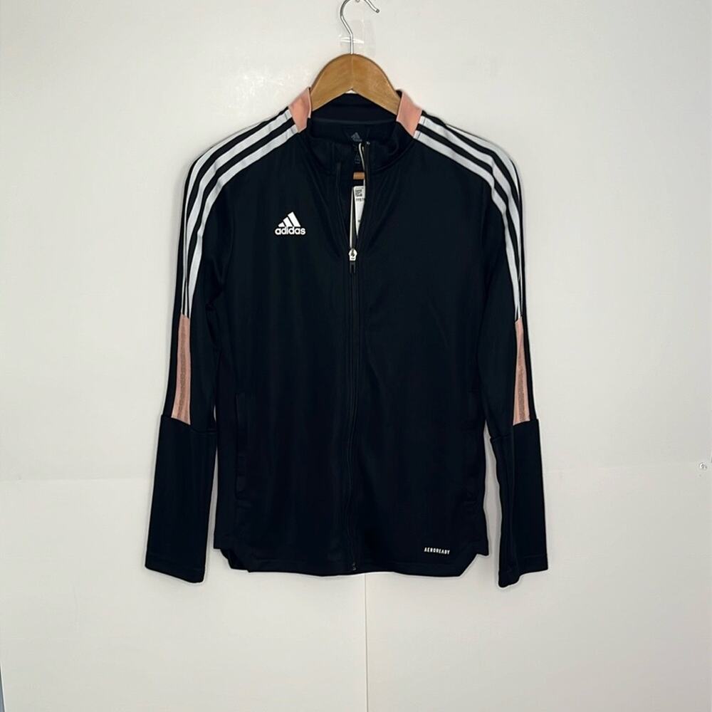 Womens Adidas Zip Up Sweatshirt Size Small